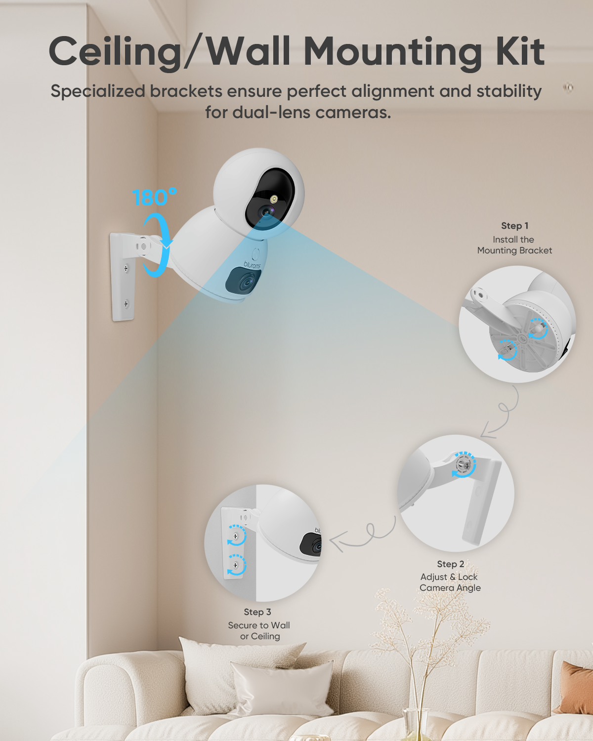 2K FHD Dual Lens Camera